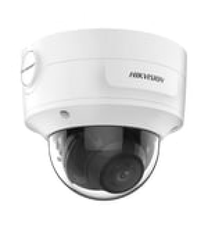 DOMO IP 8 MEGAPIXEL (4K) / LENTE MOT. 2.7 A 13.5 MM / 40 MTS IR EXIR / VIDEOANALITICOS (FILTRO DE FALSAS ALARMAS) / ULTRA BAJA ILUMINACION / EXTERIOR IP67 / IK10 / WDR 120 DB / POE+ / ENTRADAS DE AUDIO Y ALARMAS