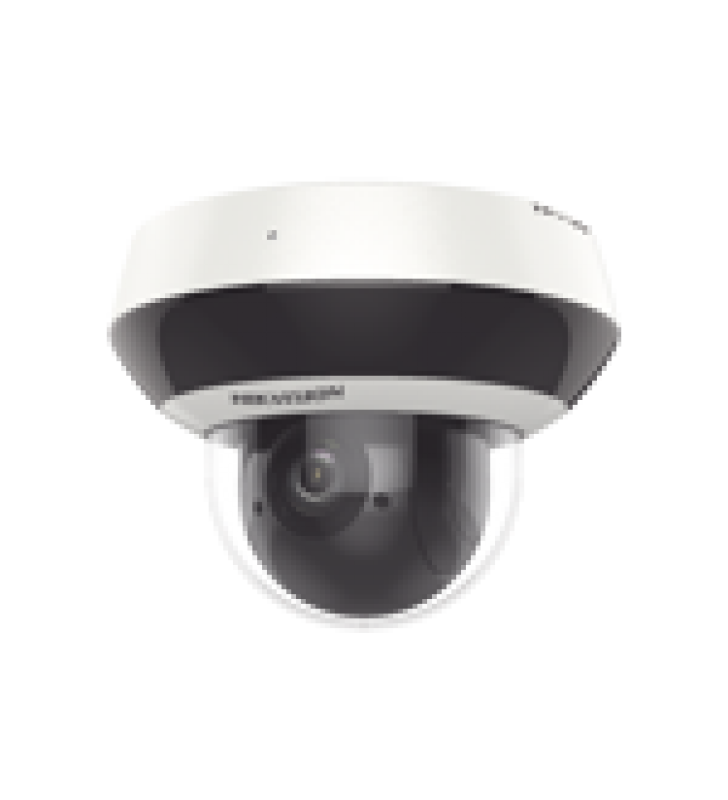 MINI DOMO PTZ IP 2 MEGAPIXEL / 4X ZOOM / H.265+ / 20 MTS IR EXIR / WDR / POE / IK10 / EXTERIOR IP66 / ULTRA BAJA ILUMINACION / MICROFONO INTEGRADO / POE