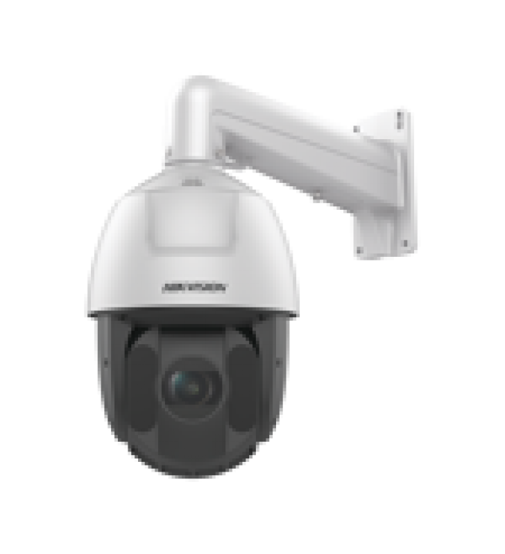 PTZ IP 4 MEGAPIXEL / 25X ZOOM / 150 MTS IR / DARKFIGHTER / EXTERIOR IP66 / WDR 120 DB / HI-POE / ENTRADA Y SALIDA DE AUDIO Y ALARMAS