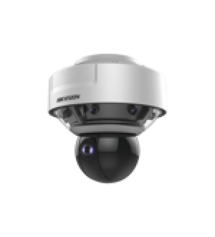 PANOVU SERIES / VISTA PANORAMICA 180? / 4 LENTES DE 2 MEGAPIXEL + PTZ 4 MEGAPIXEL DE 40X ZOOM / POSICIONAMIENTO 3D / IP66 / WDR 120 DB / 250 MTS IR