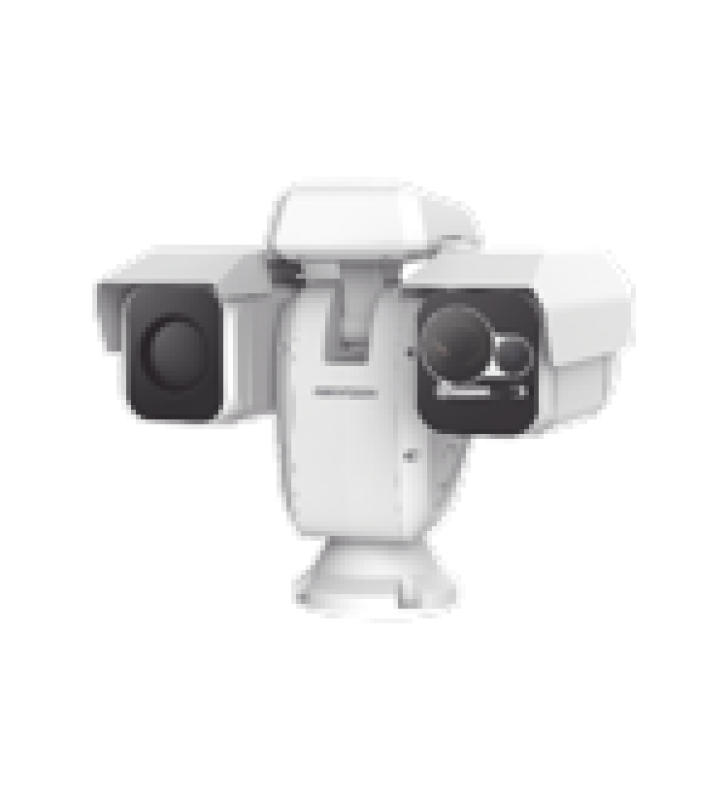 PUNTA DE POSTE IP DUAL / TERMICA 50 MM (384 X 288) + OPTICO 40X (4 MEGAPIXEL) / 800 MTS IR / IP66 / DETECCION DE TEMPERATURA