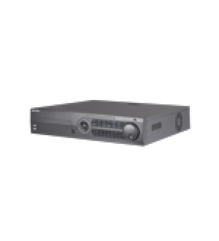DVR 8 MEGAPIXEL / 24 CANALES TURBOHD + 16 CANALES IP / 8 BAHIAS DE DISCO DURO / ARREGLO RAID / 16 CANALES DE AUDIO / 16 ENTRADAS DE ALARMA
