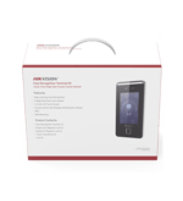 KIT DE CONTROL DE ACCESO TODO INCLUIDO CON LECTOR DE ROSTROS, QRS , TARJETAS Y HUELLAS COMPATIBLE CON APP HIKCONNECT / VIDEOPORTERO / INCLUYE ELECTROIMAN  BOTON DE SALIDA Y MONTAJES Z Y L PARA IMAN