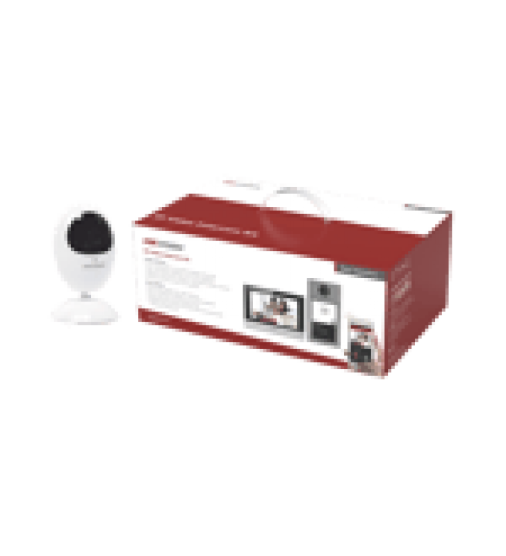 KIT DE VIDEOPORTERO IP POE ESTANDAR CON LLAMADA A APP DE SMARTPHONE (HIK-CONNECT) / APERTURA CON TARJETA MIFARE / FRENTE DE CALLE IK08 & IP65 / SOPORTA 2 PUERTAS + 1 CAMARA WIFI / DS-2CV2U21FD-IW