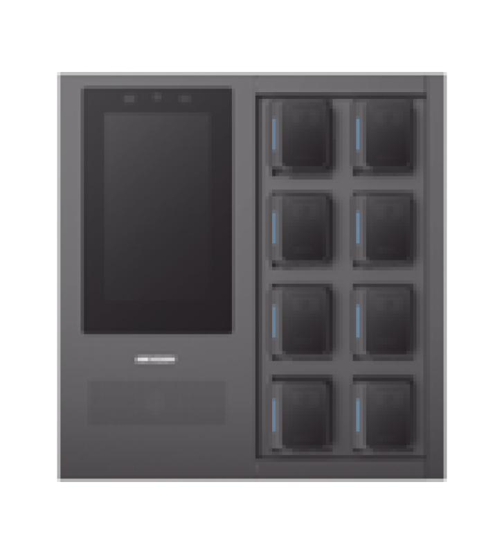 ESTACION DE CARGA Y RESPALDO DE INFORMACION PARA BODYCAM HIKVISION / ACCESO POR RECONOCIMIENTO FACIAL / INCLUYE 1 HDD DE 2 TB