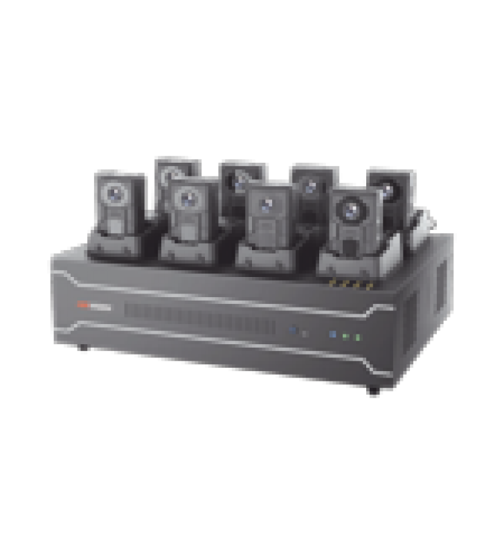 ESTACION DE CARGA Y RESPALDO DE INFORMACION PARA BODYCAM HIKVISION (DS-MH2211)/ INCLUYE 1 HDD DE 4 TB