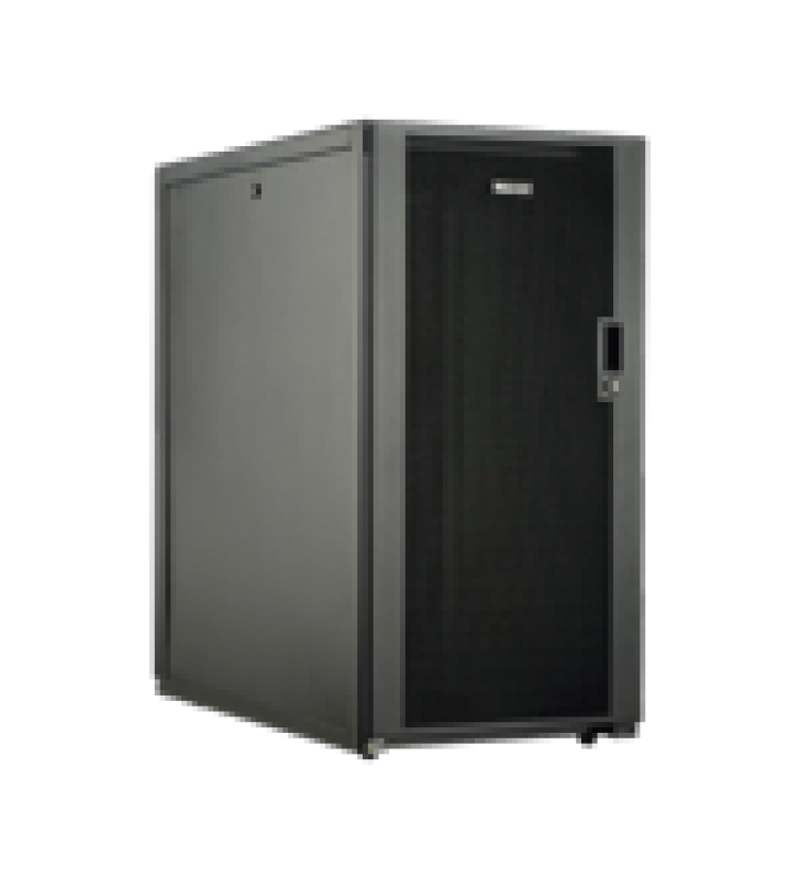 GABINETE PROFESIONAL DE TELECOMUNICACIONES, DE PISO, 24 UR, 600 MM DE ANCHO Y 1070 MM DE PROFUNDIDAD, COLOR NEGRO