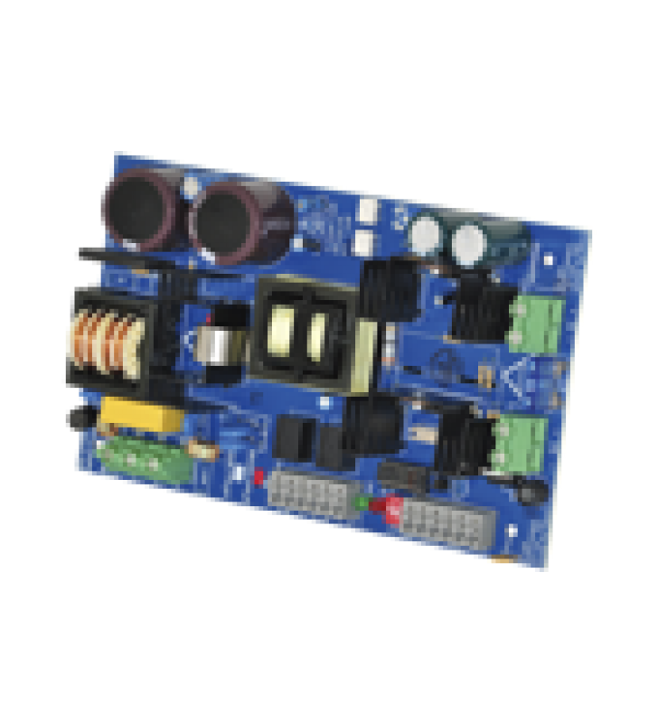 CARGADOR DE FUENTE DE ALIMENTACION, SALIDA UNICA, 12 V CC A 10 A, SALIDA AUXILIAR, FAI, LISTO PARA LINQ2, 115 V CA, PLACA