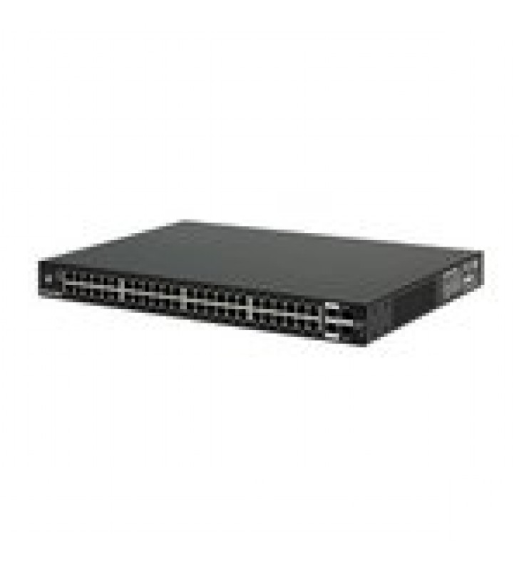 SWITCH EDGEMAX ADMINISTRABLE DE 48 PUERTOS GIGABIT + 2 PUERTOS SFP GIGABIT + 2 PUERTOS SFP+ 10 GB