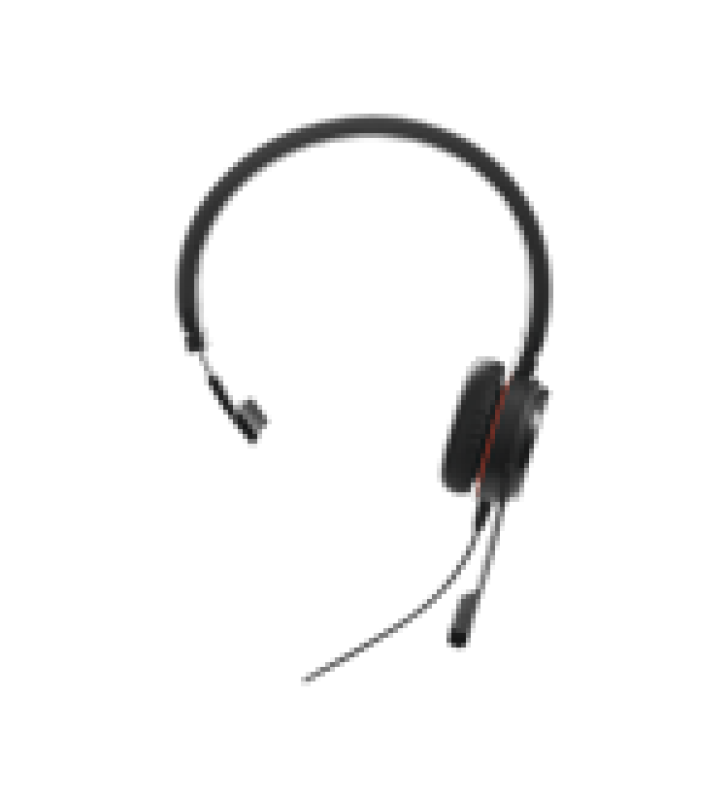 JABRA EVOLVE 30 MONO CON CONEXION USB / 3.5MM, MICROFONO CON CANCELACION DE RUIDO Y CONTROLADOR EN EL CABLE CON BOTONES E INDICADORES LED (5393-829-309)