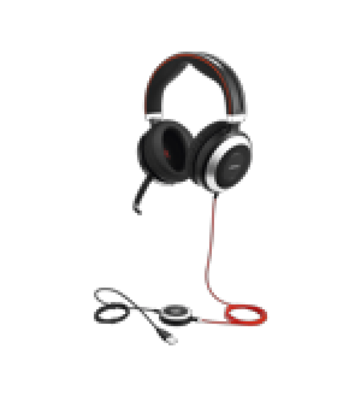 JABRA EVOLVE 80 CON CONEXION USB / 3.5MM, CANCELACION ACTIVA/PASIVA DE RUIDO CON INDICADOR DE OCUPADO (7899-823-109)