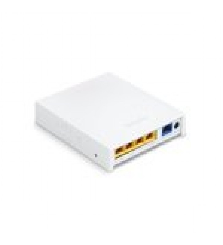 PUNTO DE ACCESO PARA PARED EN 2.4 GHZ,MIMO 2X2, HASTA 300 MBPS, 4 PUERTOS UNO CON SALIDA POE. 100 MW DE POTENCIA
