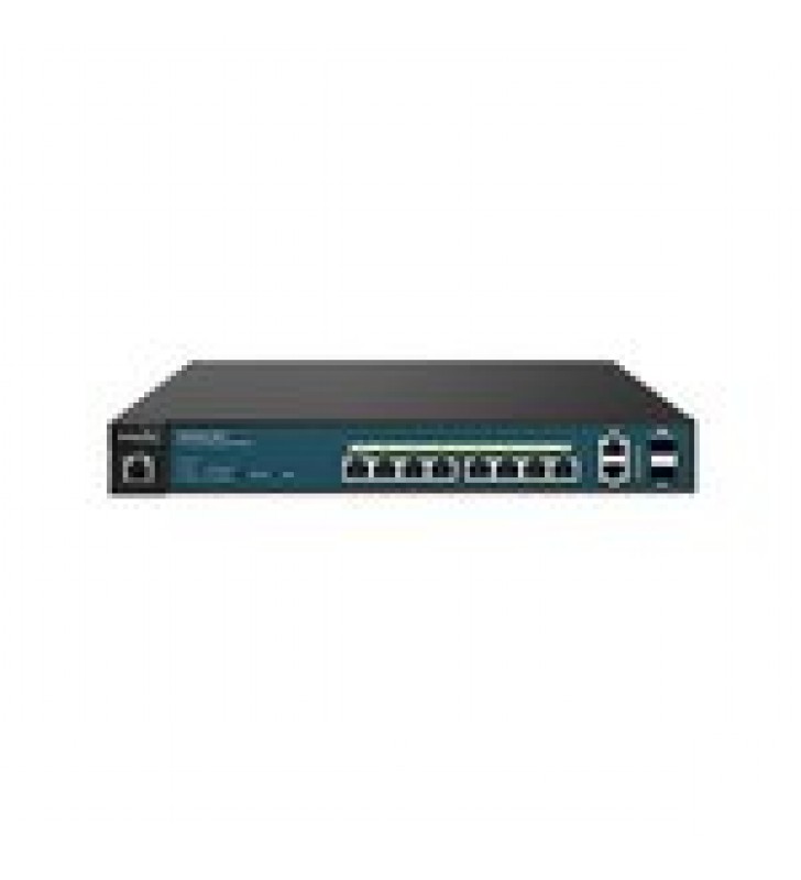 CONTROLADOR SWITCH POE SERIE NEUTRON DE 8 PUERTOS, (SOPORTA HASTA 50 AP SERIE NEUTRON)