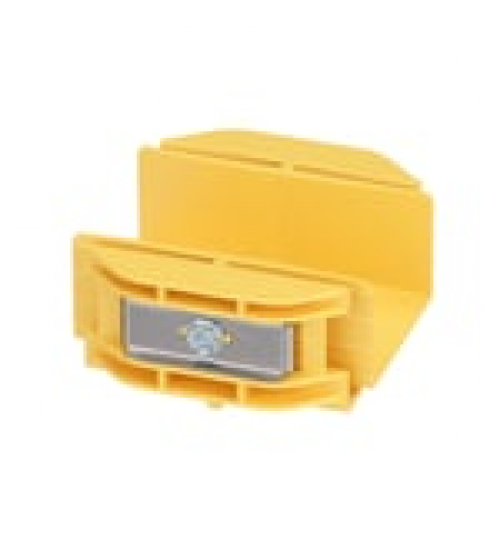 UNION RECTA COPLE, PARA CANALETA FIBERRUNNER? 2X2, COLOR AMARILLO