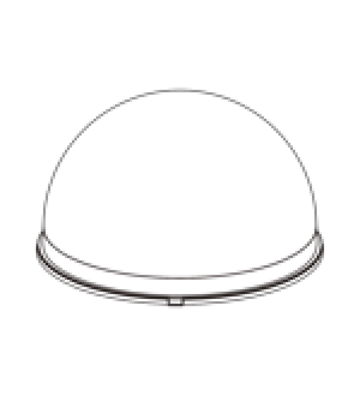BURBUJA CRISTALINA PARA DOMOS PTZ WISENET SERIES Q Y X