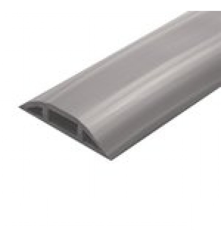 CANALETA FLEXIBLE COLOR GRIS DE PVC AUTO EXTINGUIBLE TRAMO DE 2.5M (9300-01253)