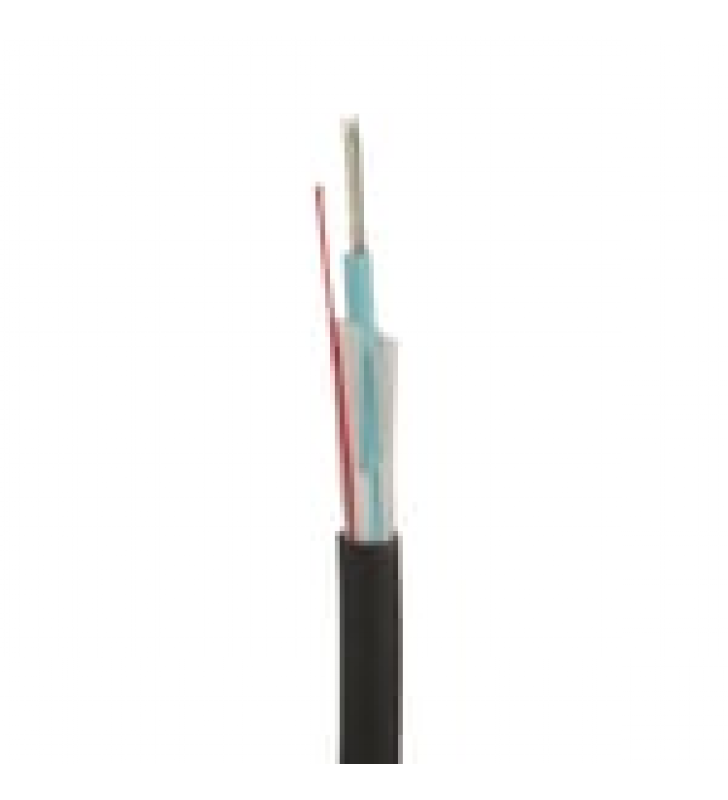 CABLE DE FIBRA OPTICA DE 12 HILOS, MULTIMODO OM4 50/125 OPTIMIZADA, INTERIOR/EXTERIOR, LOOSE TUBE 250UM, NO CONDUCTIVA (DIELECTRICA), OFNR (RISER), PRECIO POR METRO