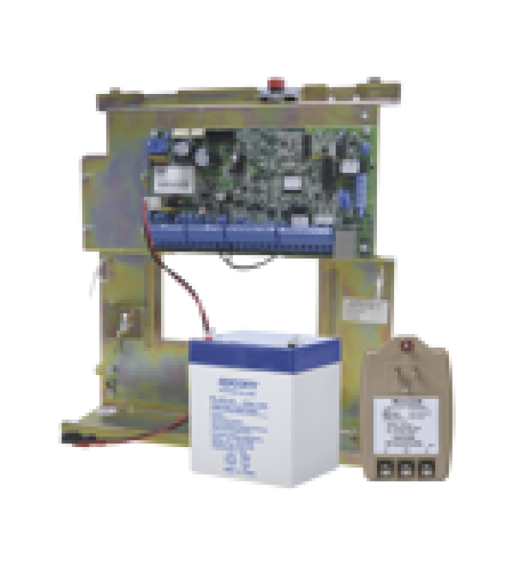 KIT DE ALARMA CON SENSORES CABLEADOS, CONEXION IP CON APP PIMALINK3.0 GRATIS!