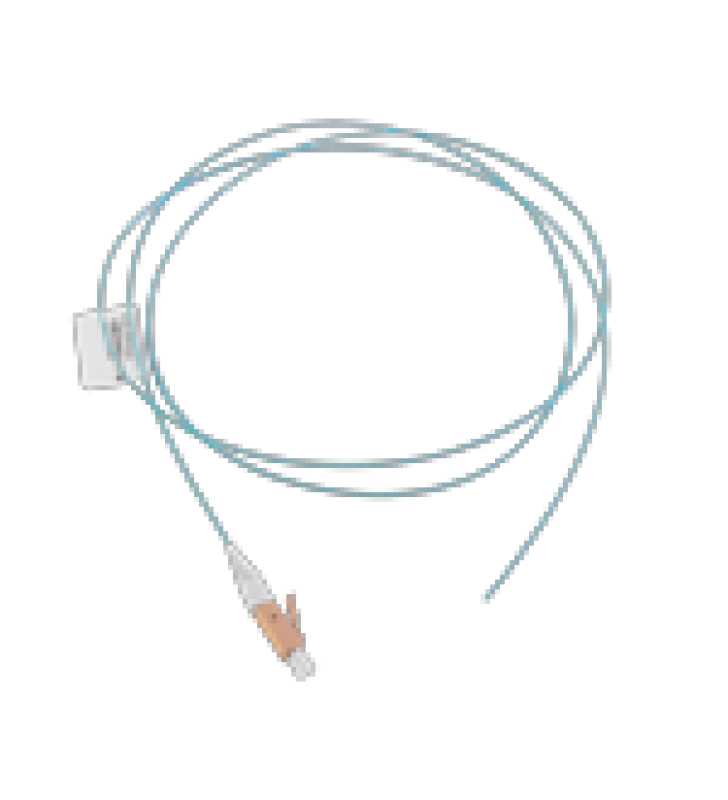 PIGTAIL DE FIBRA OPTICA LC SIMPLEX, MULTIMODO OM4 XGLO 50/125, OFNR, COLOR AQUA, 1 METRO