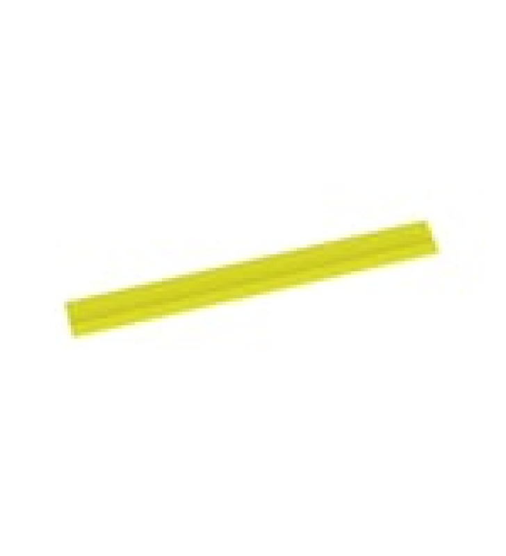 TAPA CON BISAGRA A PRESION PARA CANALETA FIBERRUNNER? FR12X4YL6, DE PVC RIGIDO, COLOR AMARILLO, 1.8 M DE LARGO