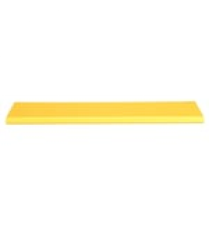 TAPA CON BISAGRA A PRESION PARA CANALETA FIBERRUNNER? FR6X4YL6, DE PVC RIGIDO, COLOR AMARILLO, 1.8 M DE LARGO