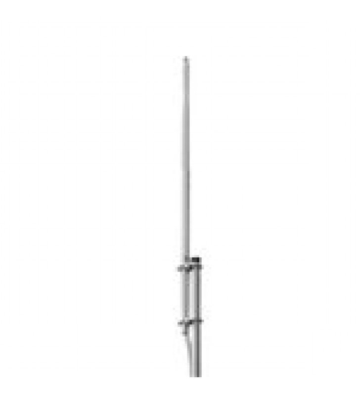 ANTENA BASE UHF, FIBRA DE VIDRIO, RANGO DE FRECUENCIA 380 - 400 MHZ.