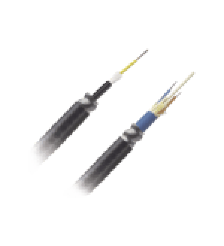 CABLE DE FIBRA OPTICA DE 12 HILOS, MONOMODO OS2, INTERIOR/EXTERIOR, ARMADA, LOOSE TUBE 250UM, OFCR (RISER), PRECIO POR METRO