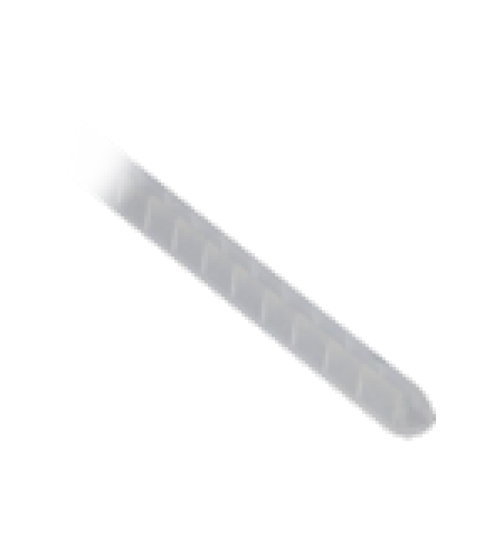CUBRE-FILOS RANURADO CON ADHESIVO, PARA BORDES DE 2.5 A 3.7MM, DE 30.5M DE LARGO, COLOR NATURAL