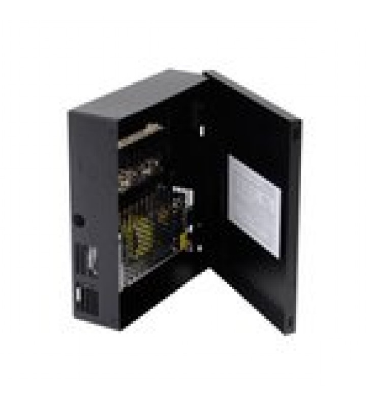FUENTE DE PODER PROFESIONAL CCTV DE 12-13.2 VDC @5A, 4 CAMARAS, VOLT. DE ENTRADA: 100-240 VCA (FUSIBLES ADMINISTRABLES)