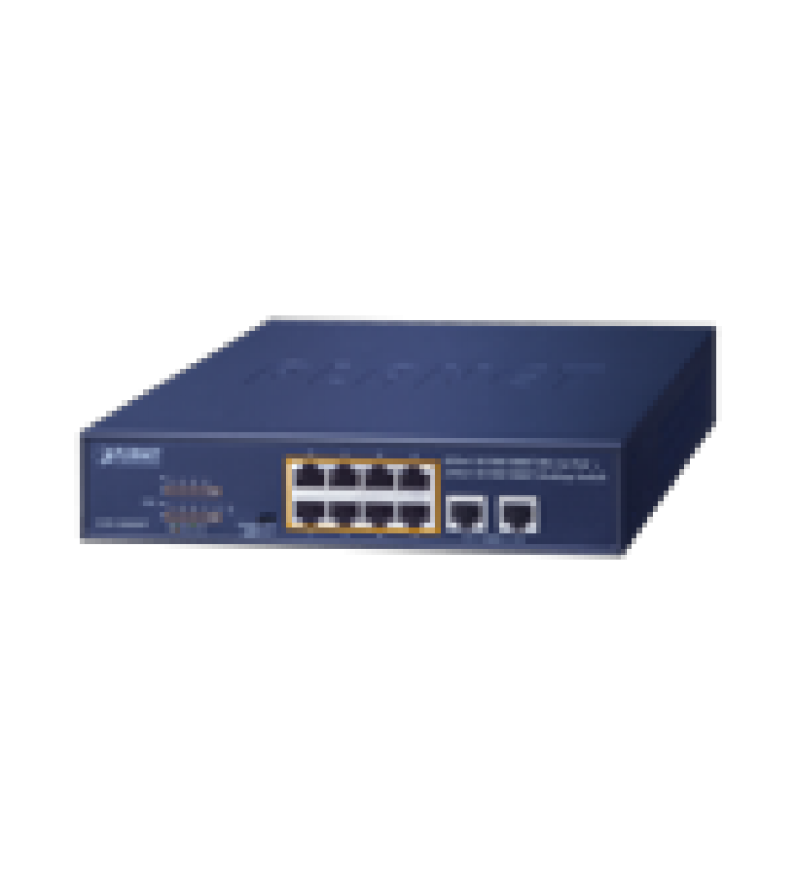 SWITCH NO ADMINISTRABLE POE DE 8 PUERTOS 10/100/1000 MBPS CON POE 802.3AF/AT