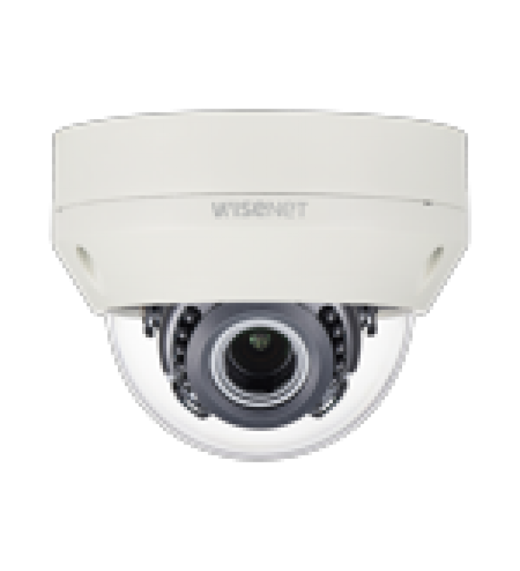 CAMARA DOMO ANTIVANDALICO 4 MEGAPIXEL (AHD), 600TVL (CVBS) / LENTE VARIFOCAL 3.2 - 10 MM / IR 30 M / DWDR / HLC / BLC