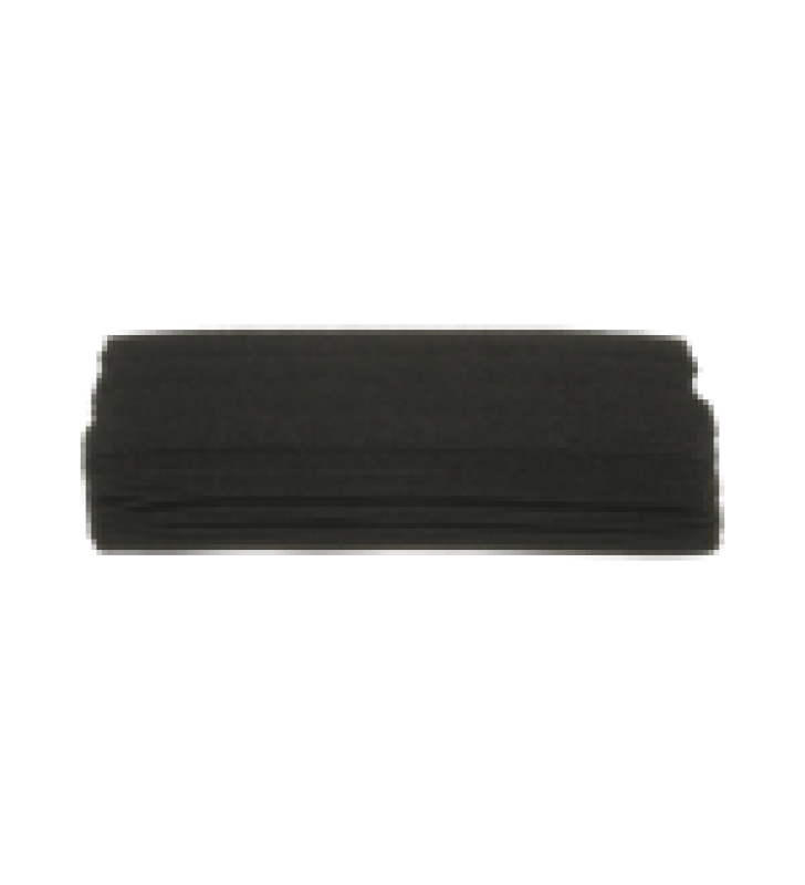 PAQUETE DE 100PZ DE CINTA DE CONTACTO TAK-TY?, DE 178 MM DE LARGO Y 19.1 MM DE ANCHO, COLOR NEGRO