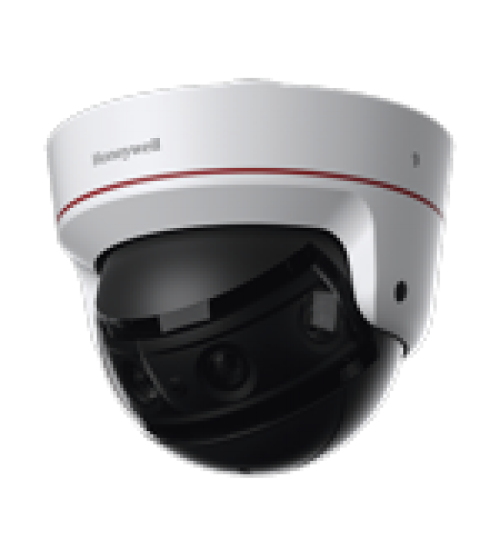CAMARA DOMO IP 8MP H.265 MULTI IMAGENES  4 LENTES FIJOS 5MM (180? DE VISION PANORAMICA), EXTERIOR IP67  IK10 SERIE EQUIP