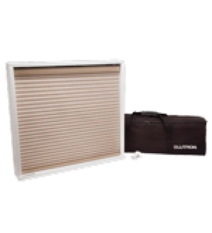 DEMO DE PERSIANA LUTRON / PORTATIL, IDEAL PARA REALIZAR PRESENTACIONES CON SUS CLIENTES.