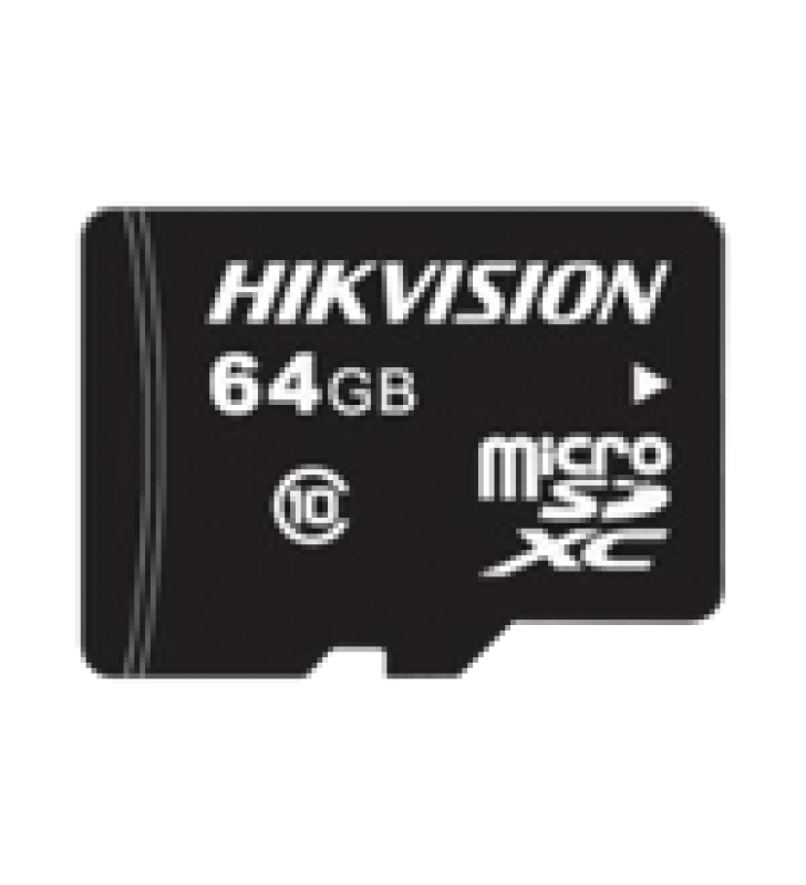 MEMORIA MICROSD / CLASE 10 DE 64 GB / ESPECIALIZADA PARA VIDEOVIGILANCIA / COMPATIBLES CON CAMARAS HIKVISION
