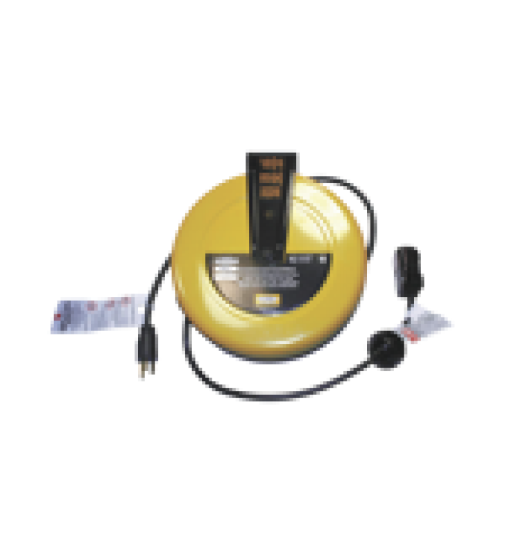 CARRETE DE CABLE COMERCIAL (16/3 RUDO), PARA 125 V CA, 10 A, 7.6 M DE LONGITUD CON CONECTOR HBL5969VBLK.