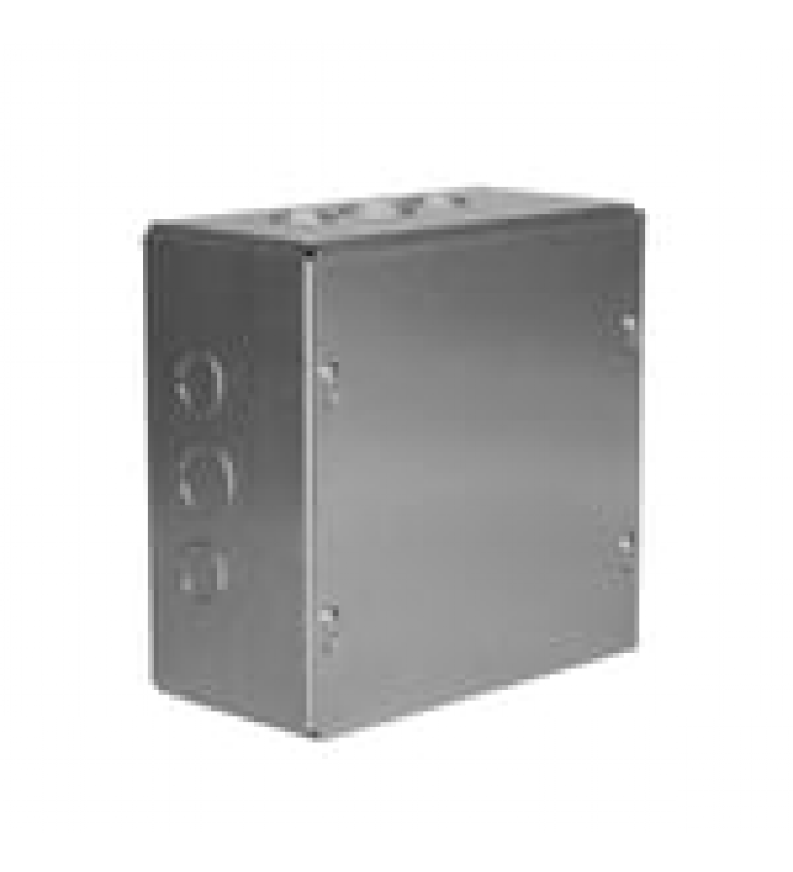 CAJA EXTRA GRANDE 15X15X4/ PROFUNDIDAD 4/ENTRADAS LATERALES - FINALES 4 ENTRADAS DE 1/2- 3/4, 2 ENTRADAS DE 3/4 - 1 Y 2 ENTRADAS DE 1- 1 1/4.
