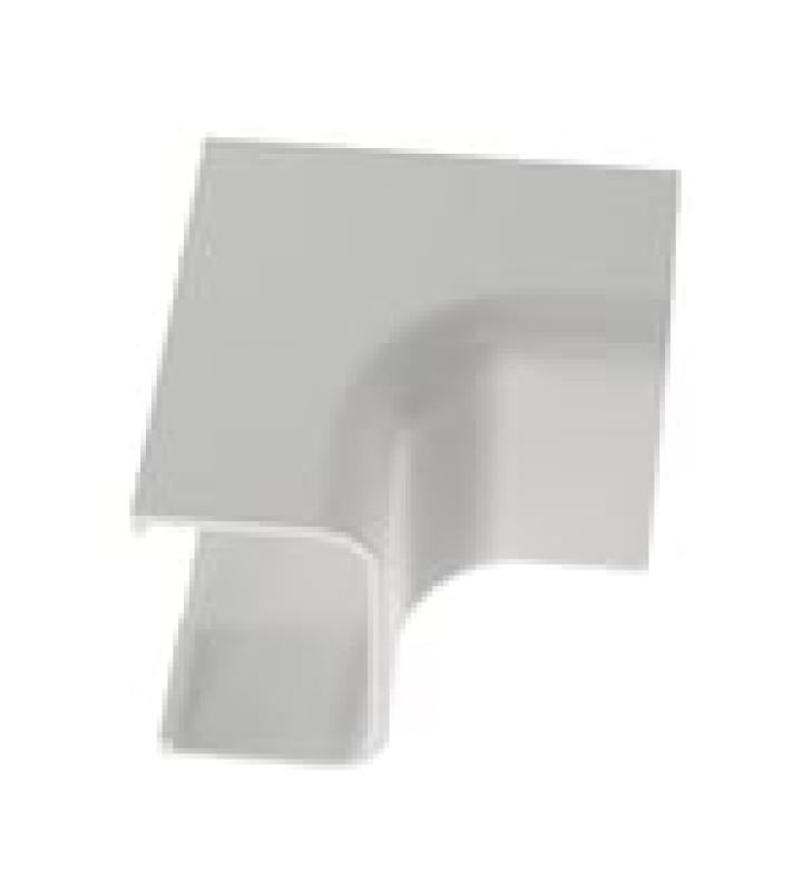 ESQUINERO INTERIOR, PARA USO CON CANALETA LD10, MATERIAL ABS, COLOR BLANCO