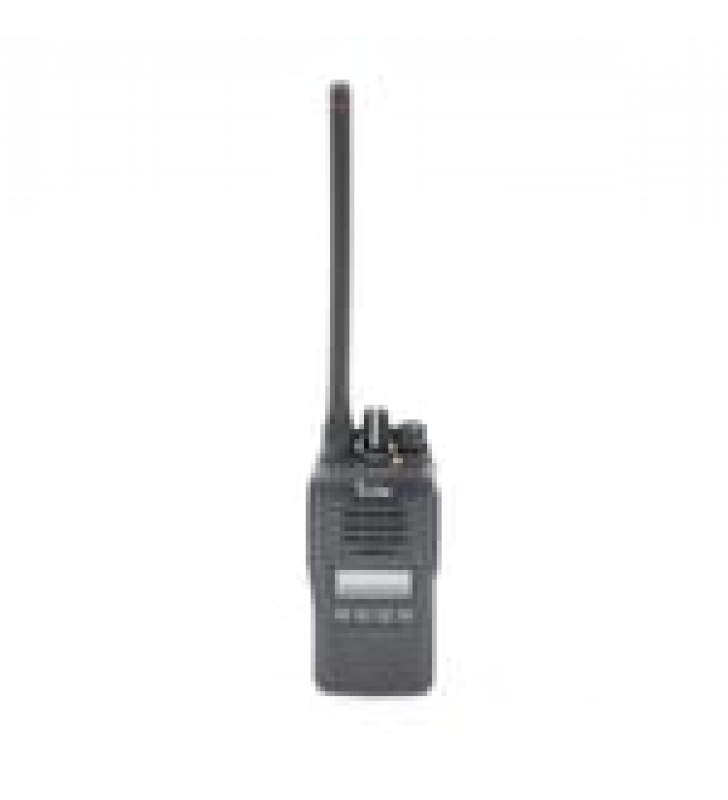 RADIO DIGITAL NXDN EN LA BANDA DE VHF, RANGO DE FRECUENCIA 136-174MHZ, SUMERGIBLE IP67, ANALOGICO Y DIGITAL, OPERA EN SISTEMAS TRUNKING Y CONVENCIONAL, 5W DE POTENCIA.