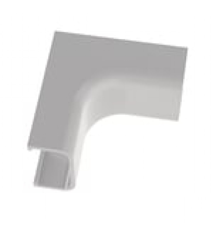 ESQUINERO INTERIOR DE RADIO CONTROLADO, PARA USO CON CANALETA LD5, MATERIAL ABS, COLOR BLANCO MATE