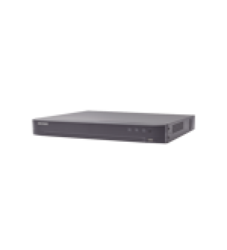 (ACUSENSE / EVITA FALSAS ALARMAS) DVR 4K / 16 CANALES TURBOHD + 16 CANALES IP /  2 BAHIA DE DISCO DURO / AUDIO POR COAXITRON / SALIDA DE VIDEO EN 4K / ENTRADA SALIDA DE ALARMA