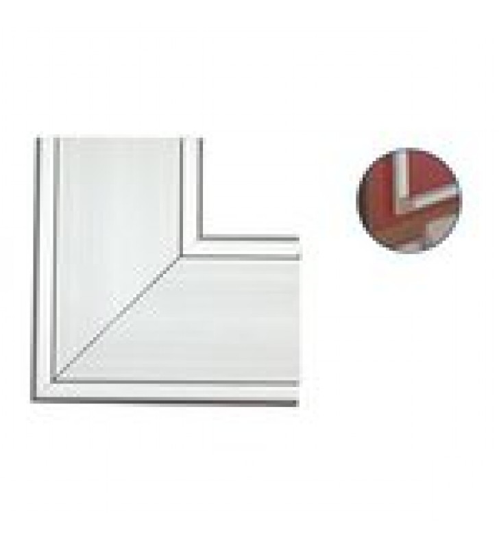 ACCESORIO EN L DE ALUMINIO COMPATIBLE CON CANALETA INKA140 (8530-80001)
