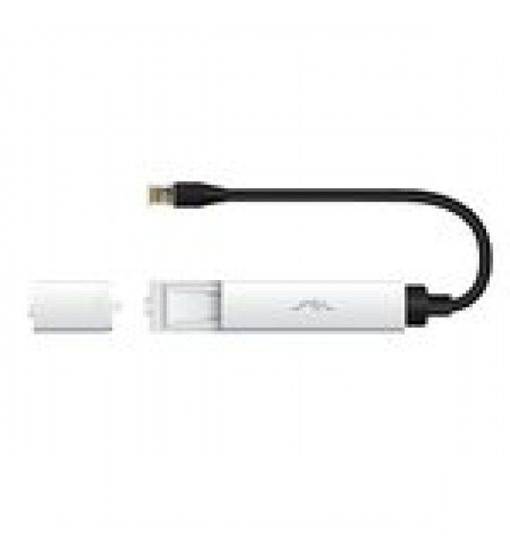 ADAPTADOR DE EXTERIOR QUE TRANSFORMA DISPOSITIVOS POE 802.3AF EN 18 V 0.7 A, PARA EQUIPOS UBIQUITI NETWORKS