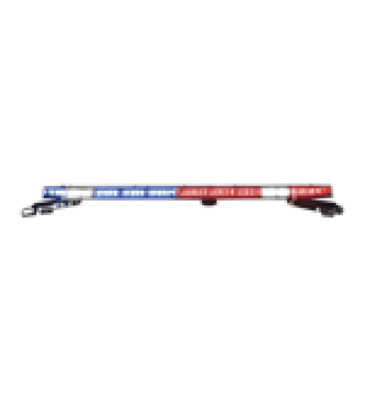 BARRA DE LUCES INTEGRITY, IDEAL PARA EQUIPAR VEHICULOS OFICIALES,SIGNAL MASTER AMBAR, TODO EL FRENTE ENCIENDE EN BLANCO COMO LUZ DE TRABAJO