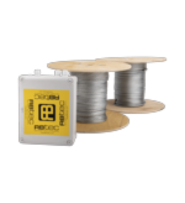 KIT DE CABLE SENSOR PARA CERCA CICLONICA IRONCLAD / 150 METROS / 2 ZONAS; 75 METROS POR ZONA / SIN FALSAS ALARMAS POR VIENTO / TODO INCLUIDO