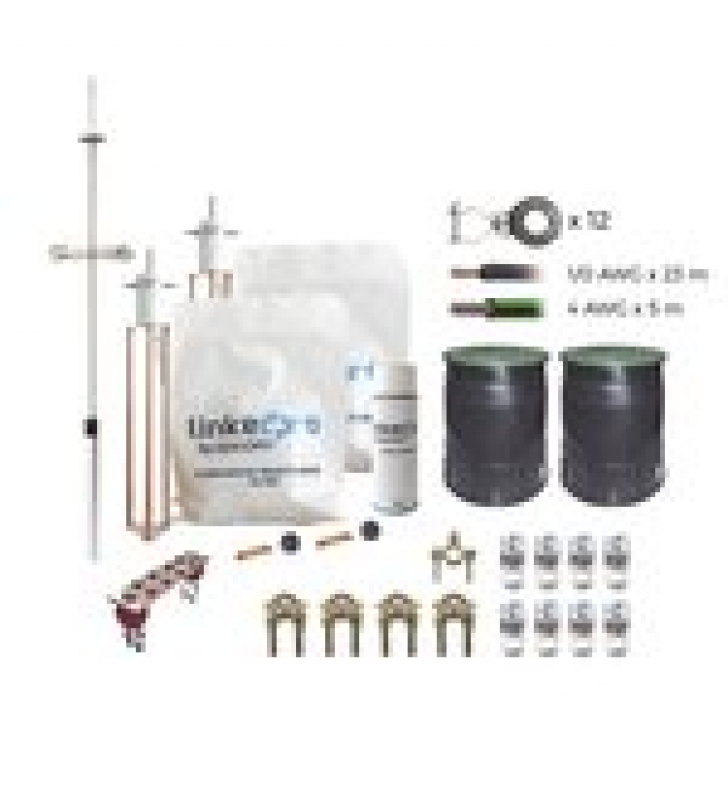 KIT PARARRAYO  LINKEDPRO CON ACCESORIOS DE INSTALACION EN TORRE DE HASTA 18 M DE ALTURA.