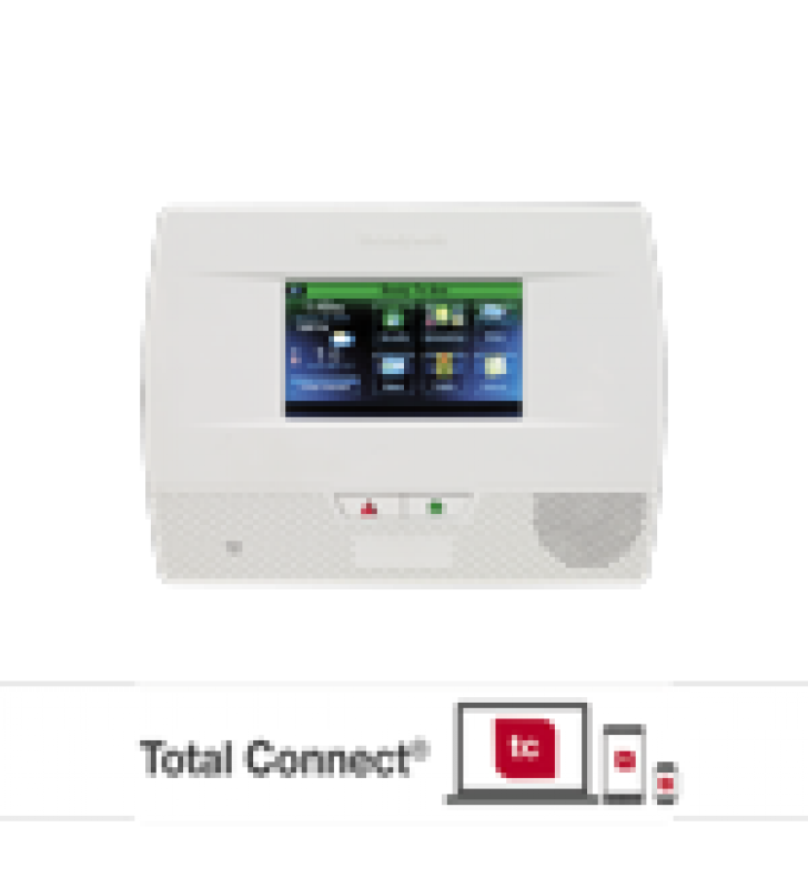 PANEL DE ALARMA INALAMBRICO AUTOCONTENIDO CON PANTALLA TOUCH L5210, INTEGRABLE A CASA INTELIGENTE USANDO SERVICIO DE TOTAL CONNECT
