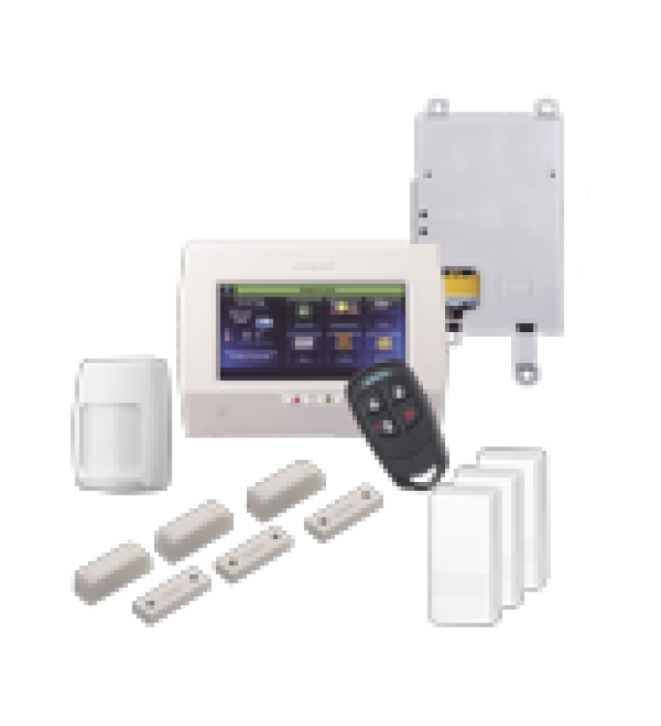 PANEL DE ALARMA INALAMBRICO CON PANTALLA TOUCH EN ESPANOL CON GSM