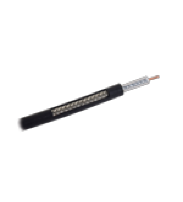 CARRETE DE 100M, CABLE COAXIAL RG-58 LMR-195, BAJA PERDIDA DE 50 OHMS, CONDUCTOR DE COBRE SOLIDO