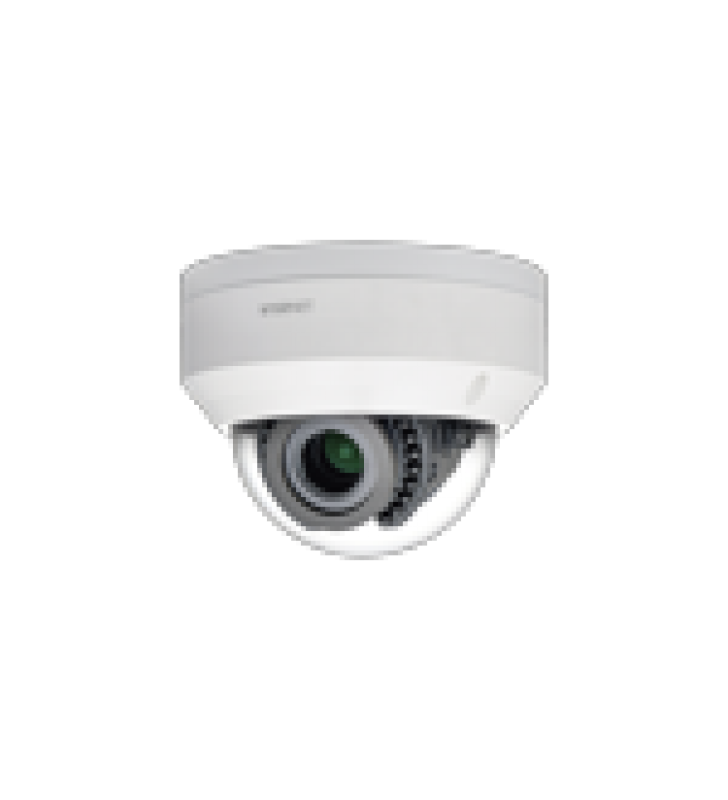 CAMARA IP TIPO DOMO ANTIVANDALICO EXTERIOR 2 MEGAPIXEL / LENTE VARIFOCAL 3.2 -10MM / IR 30M / WDR 120DB / EXTERIOR IP66
